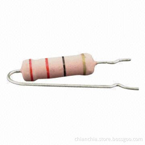 Metal oxide-film resistors, offer excellent performance, flameproof insulation paint coating